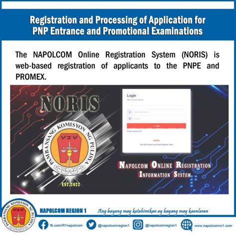 napolcom noris org register 2023 login|Napolcom opens online registration for police exams .